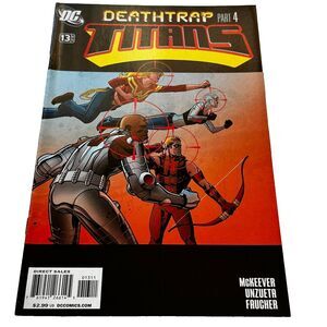 Titans #13‎ Deathtrap 4 DC Comics Sean McKeever Angel Unzueta